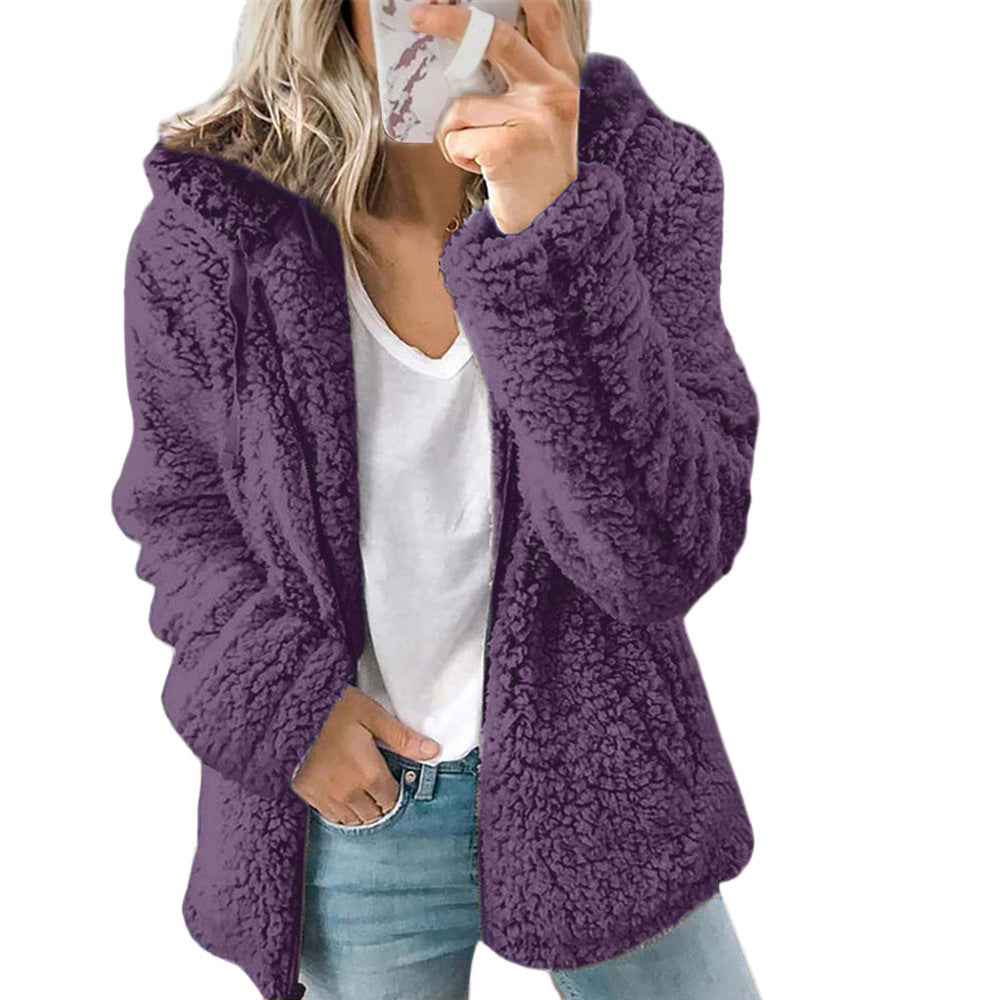 🔥LAST DAY 50% OFF🔥 Women's Hooded Wool Coat